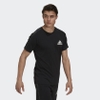 Áo Phông Adidas Nam Chính Hãng - AEROREADY DESIGNED TO MOVE SPORT MOTION LOGO TEE - Đen | JapanSport GR9677