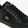 Giày Lacoste Chính hãng - Chaymon BL Leather and Synthetic Tonal Trainers - Màu đen | JapanSport 7-43CMA0035-02H