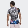 Áo Phông Adidas Chính Hãng - TENNIS U.S. SERIES PRINTED FREELIFT TEE - Đen | JapanSport HC8530