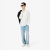 Quần Dài Lacoste Chính hãng - 5 Pocket Straight Cut Indigo Jeans - Màu Xanh Trắng | JapanSport HH2321-51-MKU