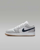 Giày Nike Chính Hãng - Air Jordan 1 Low (Big Kids) - Màu Trắng/Xám| JapanSport 553560-146