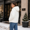 Áo Khoác Cole Haan Nữ Chính Hãng - Women's Essential Diamond Quilted Jacket - Màu Trắng | JapanSport 352MD475-IVY