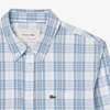 Áo Sơ Mi Lacoste Chính Hãng - Stretch Plaid Shirt - Màu Xanh | JapanSport  CH3745-51-CGI