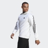 Áo Khoác Adidas Nam Chính Hãng - FUTURE ICONS 3-STRIPES HOODIE - Trắng | JapanSport IC6720