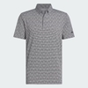 Áo Polo Adidas Nam Chính Hãng - Go-To Printed Stripe Polo Shirt - Màu Xám | JapanSport JF4932