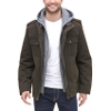 Áo Khoác Levi's Chính Hãng - Washed Cotton Hooded Military Jacket - Màu Nâu Đậm | JapanSport LM8RC364-dbr