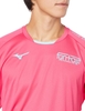 Áo Khoác Mizuno Chính Hãng - Volleyball Practice Shirt Standard Fit - Màu Hồng  | JapanSport V2MAA522-20