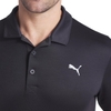 Áo Polo Golf Puma Chính Hãng - Icon Heather LC Polo 2.0 - Màu Đen | JapanSport 631607-01