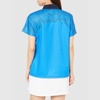 Áo Polo Mizuno Nữ Chính Hãng - Game Shirts - Màu Xanh | JapanSport 62JA1701-22