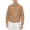 Áo Khoác Levi's Chính Hãng - Lightweight Trucker Shirt Jacket - Màu Nâu | JapanSport LM3MC753-azt