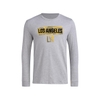 Áo Khoác Adidas Nam Chính Hãng -  Los Angeles Fc Long Sleeve Pre-Game - Màu Xám | JapanSport IP1017