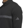 Áo Khoác Adidas Chính Hãng - Ultimate365 Novelty Layer Quarter-zip Top Pullover Sweater - Màu Đen | JapanSport IU4700