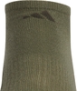 Set Tất Adidas Chính Hãng - Athletic Cushioned 6-Pack No Show Socks - Màu Olive/Xanh đậm/Xám | JapanSport 5159128A