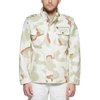 Áo Khoác Levi's Chính Hãng - Washed Cotton Military Jacket - Màu Trắng/Camo | JapanSport LM9MC286-dsc