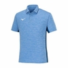 Áo Polo Mizuno Chính Hãng - Table Tennis Shirt - Màu Xanh | JapanSport 82JAB105-26