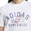 Áo Phông Adidas Chính Hãng - Collegiate Graphic Tee - Màu Trắng | JapanSport IZ1170