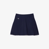 Chân Váy Lacoste Nữ Chính Hãng - Lined Ultra Dry Stretch Golf Skirt - Màu Navy | JapanSport JF9433-51-423