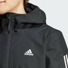 Áo Khoác Adidas Nam Chính Hãng - Essentials 3-Stripes RAIN.RDY Jacket - Màu Đen | JapanSport IV9262
