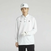 Áo Polo Golf Puma Chính Hãng - Men's Golf PC Stretch Grid Fleece Relax - Màu Trắng | JapanSport 630426-01