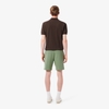 Quần short Lacoste Chính Hãng - Regular Fit Fleece Shorts - Màu Xanh | JapanSport  GH9860-51-S86