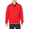 Áo Khoác Mizuno Chính Hãng - Golf Wear Half Zip-Up Sweater - Màu Đỏ | JapanSport E2MC1525-63