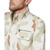 Áo Khoác Levi's Chính Hãng - Washed Cotton Military Jacket - Màu Trắng/Camo | JapanSport LM9MC286-dsc