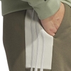 Quần Short Adidas Nam Chính Hãng - Essentials Fleece 3-Stripes - Màu Olive | JapanSport JE8157