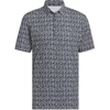 Áo Polo Adidas Chính Hãng - Ultimate365 Micro Argyle - Màu Đen | JapanSport KC0500