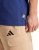 Áo Phông Adidas Chính Hãng - Dog Hoop Patch Graphic Tee - Màu Xanh | JapanSport JZ7446