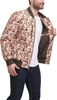 Áo Khoác Levi's Chính Hãng - Levi's Men's Parachute Cotton Diamond Quilted - Màu Trắng/Nâu/Cam| JapanSport LM1RC433-PRT
