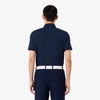 Áo Polo Gofl Lacoste Nam Chính hãng - Regular Fit Colorblock Golf  - Màu Navy Blue / Blue / White | JapanSport DH8954-51-8IQ