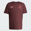 Áo Phông Adidas Nam Chính Hãng - LES MILLS Team Graphic Tee - Màu Đỏ Ruby | JapanSport JW3877