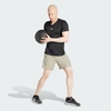 Quần Short Adidas Chính Hãng - Gym Shorts - Màu Be | JapanSport IR5879