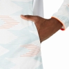Áo Khoác Asics Chính Hãng - AIM Stretch Cross Graphic - Màu Trắng | JapanSport 2031E532-100