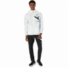 Áo Khoác Asics Chính Hãng - AIM Stretch Cross Graphic - Màu Trắng | JapanSport 2031E532-100