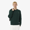 Áo Lacoste Chính hãng - Carded Wool Crew Neck Sweater - Màu Xanh | JapanSport  AH2916-51-YZP