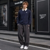 Áo Dài Tay Reebok Chính Hãng - COURT SPORT QUARTER ZIP - Màu Navy | JapanSport 100204670