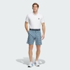 Quần Short Adidas Chính Hãng - Printed Shorts - Màu Xanh Trắng | JapanSport IN9027
