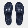 Dép Under Armour Chính Hãng - Klapki Under Armour Locker - Màu xanh | JapanSport 3023758-401