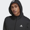 Áo Khoác Adidas Nam Chính Hãng - ZIP WORKOUT HOODIE - Đen | JapanSport HD3537