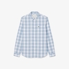Áo Sơ Mi Lacoste Chính Hãng - Stretch Plaid Shirt - Màu Xanh | JapanSport  CH3745-51-CGI