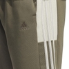 Quần Short Adidas Nam Chính Hãng - Essentials Fleece 3-Stripes - Màu Olive | JapanSport JE8157
