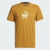 Áo Phông Adidas Nam Chính Hãng - Mahomes Designed for Training Workout Tee  - Màu Vàng | JapanSport IM8088