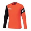 Áo Khoác Mizuno Chính Hãng - N-XT Long Sleeve T-Shirt - Màu Cam | JapanSport 32JAB740-55