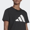 Áo Phông Adidas Nữ Chính Hãng - ADIDAS SPORTSWEAR FUTURE ICONS TEE - Đen | JapanSport HE0302