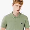 Áo Polo Golf Lacoste Nam Chính hãng - Regular Fit Cotton Blend - Màu Xanh | JapanSport DH5522-51-S86