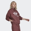 Áo Khoác Adidas Nữ Chính Hãng - Adicolor Split Trefoil Track Top - Đỏ | JapanSport HC7053