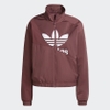 Áo Khoác Adidas Nữ Chính Hãng - Adicolor Split Trefoil Track Top - Đỏ | JapanSport HC7053