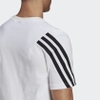 Áo Phông Adidas Chính Hãng - 3 COLORS FUTURE ICONS SPORTSWEAR - Trắng | JapanSport  H39787