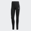 Quần Thể Thao Adidas Nữ Chính Hãng - 3 STR TIGHT - Black/White | JapanSport - FM3287